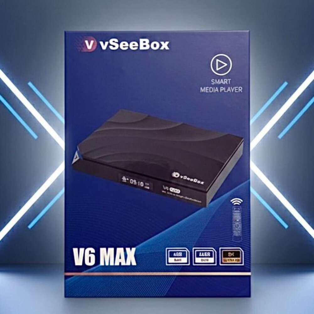 vSeeBox V6 Max Smart Media Player Streaming Box | Authorized Distributor